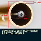 MTM 62CC Long Reach Pole Chainsaw Hedge Trimmer Pruner Chain Saw Cutter Multi Tool