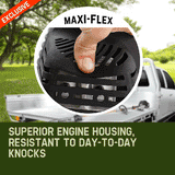 BAUMR-AG 65cc 7in1 Long Reach Garden Multi-tool, Pole Saw, Hedge & Line Trimmer, Brush Cutter, 12" Tree Trimming Pruning Chainsaw Bar, 2 Extension Shafts