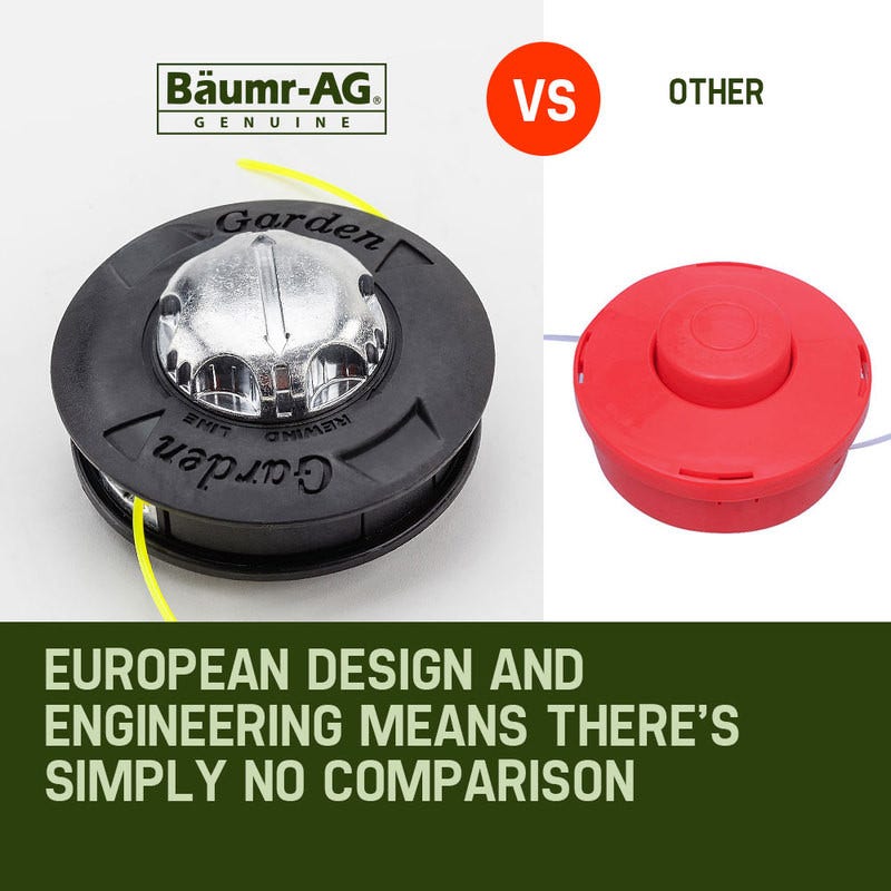 BAUMR-AG 65cc 7in1 Long Reach Garden Multi-tool, Pole Saw, Hedge & Line Trimmer, Brush Cutter, 12" Tree Trimming Pruning Chainsaw Bar, 2 Extension Shafts