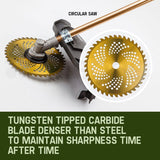 Baumr-AG Pole Chainsaw Brush Cutter Whipper Snipper Hedge Trimmer Multi Tool