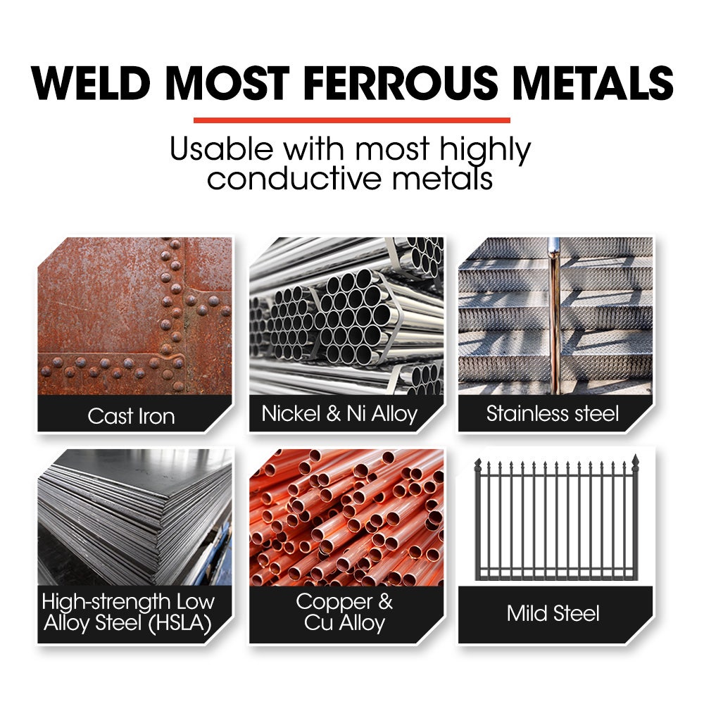 ROSSI 120 Amp Inverter Welder, 3in1 Portable MMA ARC /MIG Gasless /Lift-TIG Welding Machine, 15A Plug