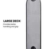 ALPHA Urban 8 Electric Scooter, Suspension, 25km Range, 8.5-Inch Wheels, Brushless Motor, Motorised Commuter eScooter for Adults, Black