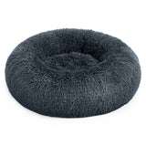 FEANDREA 60cm Dog Bed with Removable Washable Cusion Dark Gray