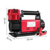 RYNOMATE 540W Car Air Compressor for Car Tires (Red) RNM-CTAC-100-ZC