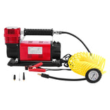 RYNOMATE 540W Car Air Compressor for Car Tires (Red) RNM-CTAC-100-ZC