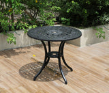 Remy Aluminium Table Black