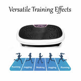 Social Hike 60cm Vibration Plate Machine Full Body Exercise Platform White