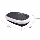 Social Hike 60cm Vibration Plate Machine Full Body Exercise Platform White