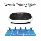 Social Hike 60cm Vibration Plate Machine Full Body Exercise Platform White