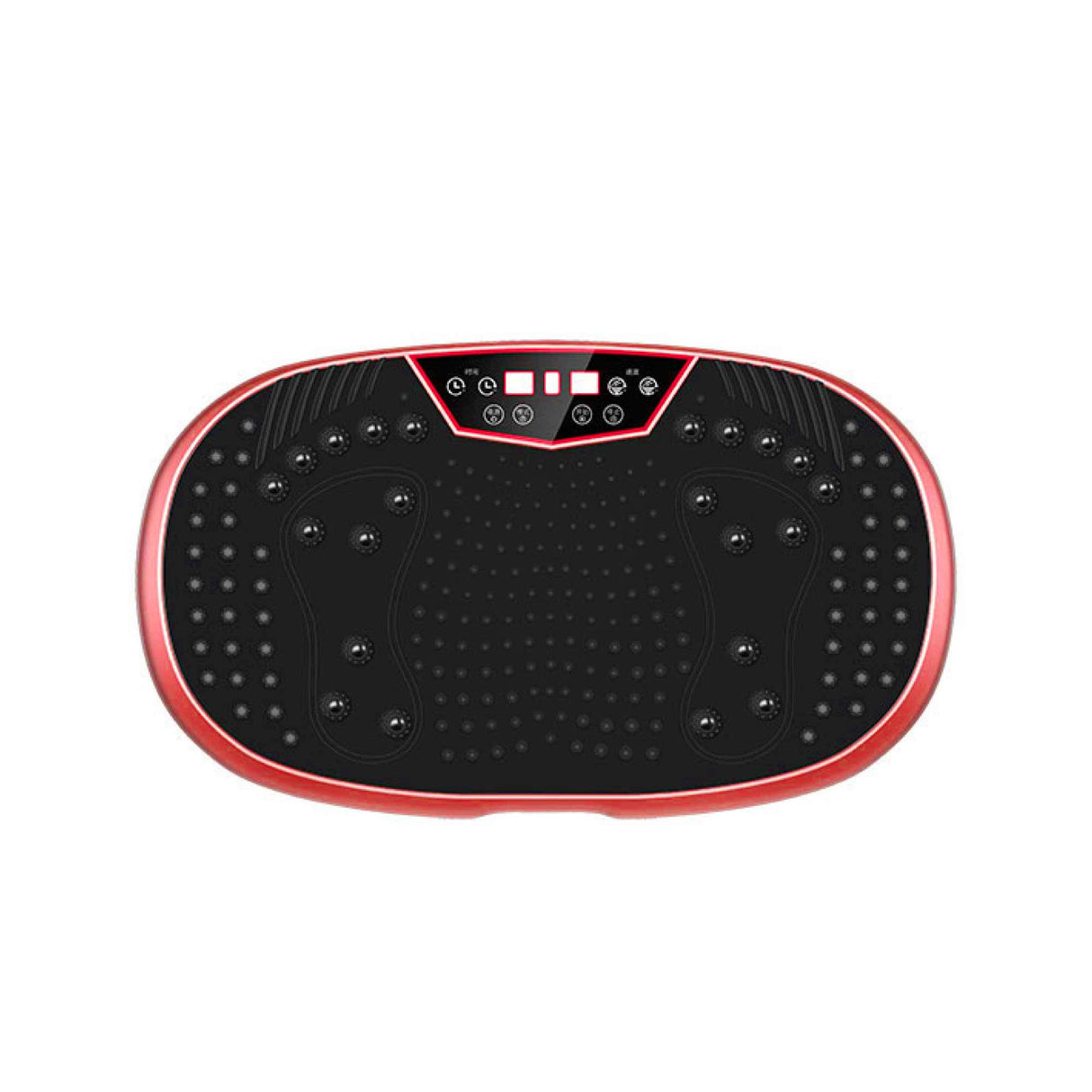 Social Hike 60cm Vibration Plate Machine Full Body Exercise Platform Red