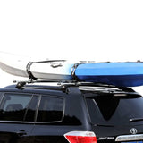 Universal Kayak Holder Car Roof Rack - Travel Saddle Watercraft Carrier Storage