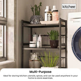 Kitchee Microwave Double Shelf - Expanding Storage Rack Kitchen Organiser Stand
