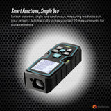 Tooleroo 70m Digital Laser Distance Measurer - LCD Area Volume Meter Tool