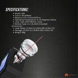 Tooleroo 70m Digital Laser Distance Measurer - LCD Area Volume Meter Tool