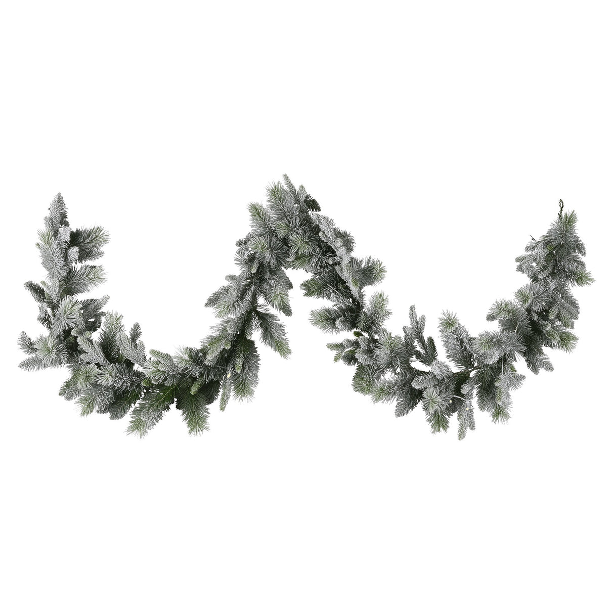 Christabelle 2.7m Christmas Garland Snowy with LED Lights Stamford Spruce Tree Decoration Ornament