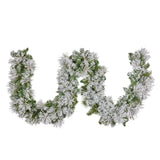 Christabelle 274cm Majestic Snow Prelit Christmas Garland