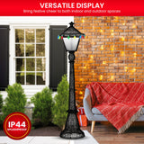 Christabelle Christmas Lamp Post Display 183cm With Lights