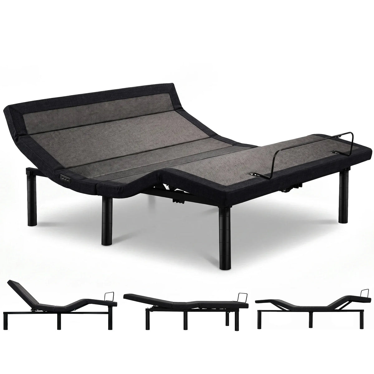 Therapedic Kinetic Advance Adjustable Queen Bed Base with Head Tilt