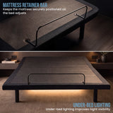 Therapedic Motion Adjustable Double Bed Base with Wireless Remote
