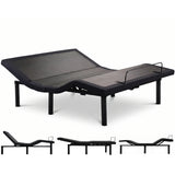 Therapedic Motion Adjustable Queen Bed Base with Wireless Remote
