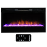 Dimplex PRISM Wall Mounted Electric Fireplace - 34-inches