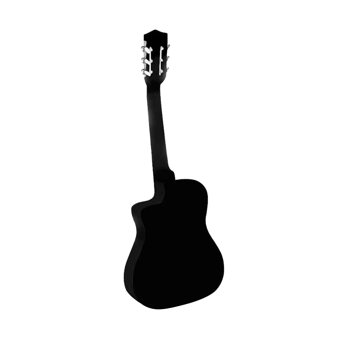 Karrera Childrens 34in Wooden Acoustic Guitar Kids - Black