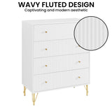 Sarantino Rocco Chest Of Drawers - White