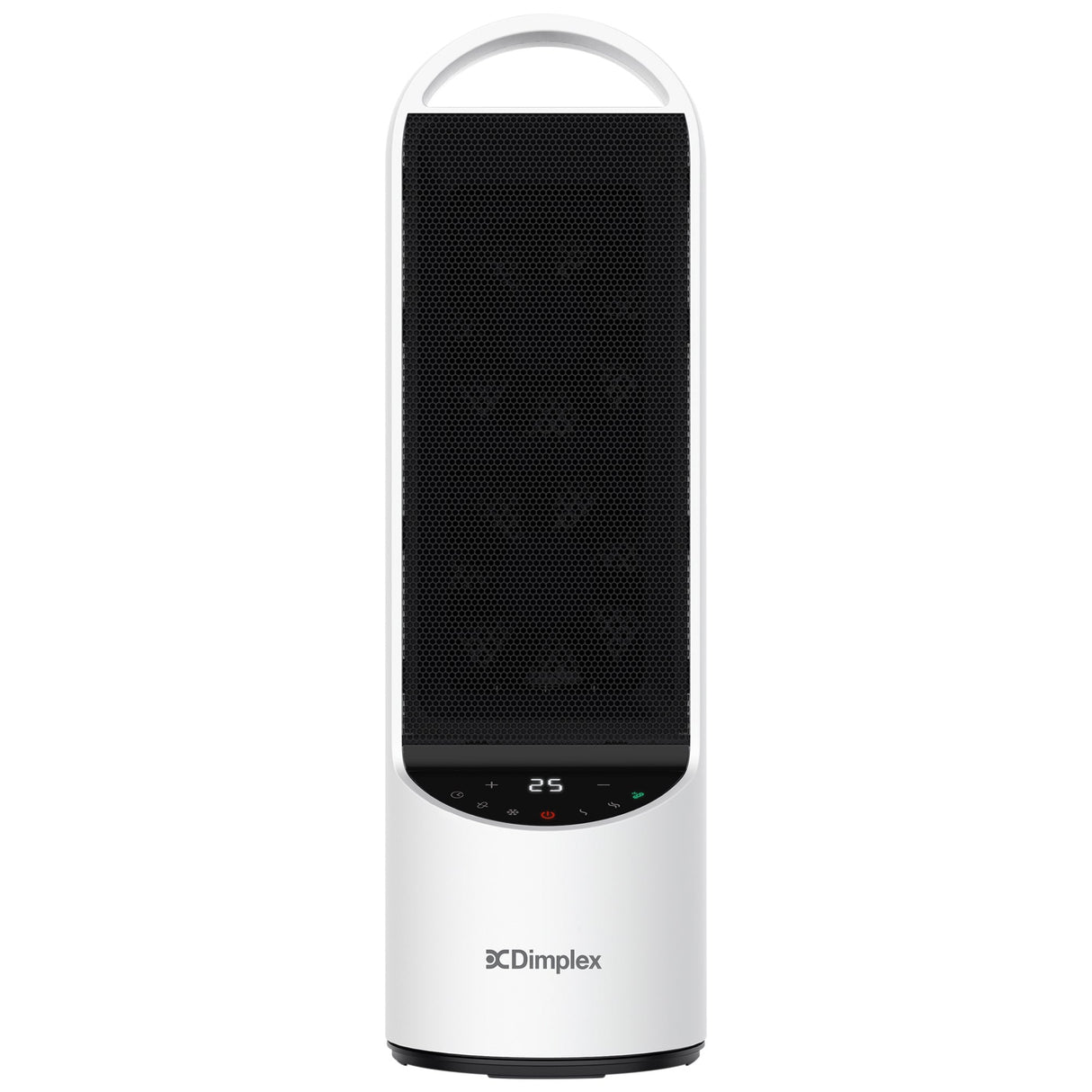 Dimplex 2kW Personal DC Digital Ceramic Heater in Black and White