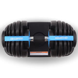 Powertrain  24KG Adjustable Home Gym Dumbbell - Blue