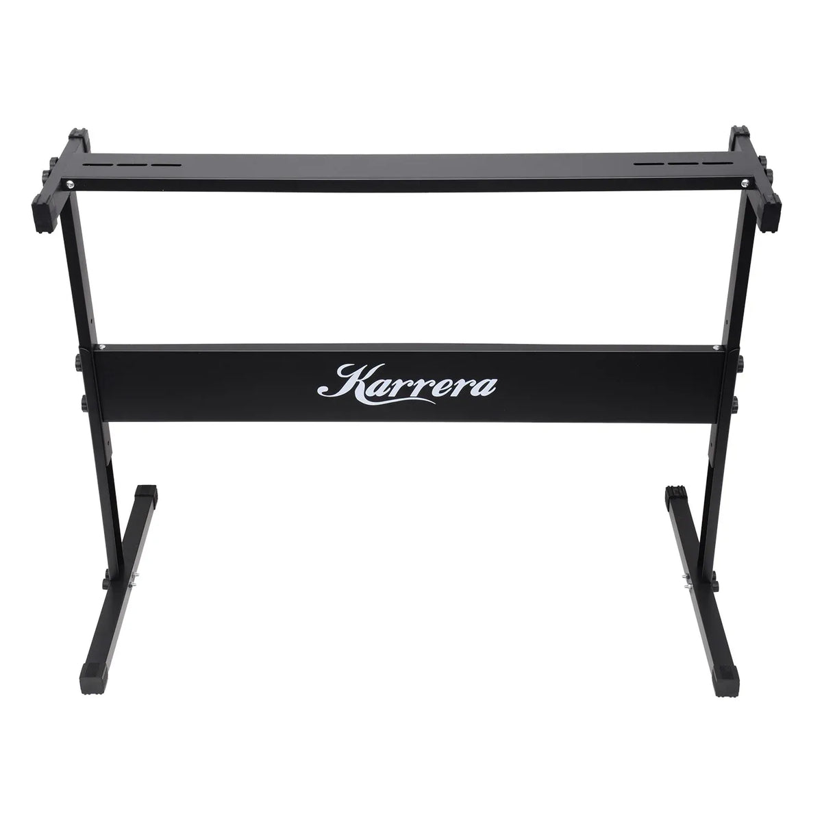 Karrera 61-Key Electronic Piano Keyboard with Stand - Portable Digital Music Instrument for Beginners Black
