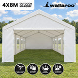Wallaroo 4x8 Outdoor event marquee - White