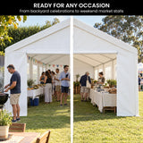 Wallaroo 4x8 Outdoor event marquee - White