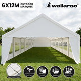 Wallaroo 12m x 6m outdoor event marquee carport tent