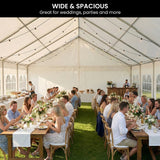 Wallaroo 12m x 6m outdoor event marquee carport tent