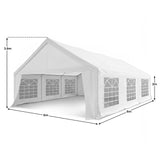 Wallaroo 6x6m Outdoor Event Marquee Gazebo Party Wedding Tent - White