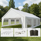 Wallaroo 6x6m Outdoor Event Marquee Gazebo Party Wedding Tent - White