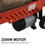 Yukon 8 Tonne 2.2kw Heavy-duty Electric Hydraulic Log Splitter