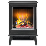 Dimplex Laverton 2kW Freestanding Electric Fireplace Stove Heater, 3D Optiflame Effect, Remote Control, Matte Black