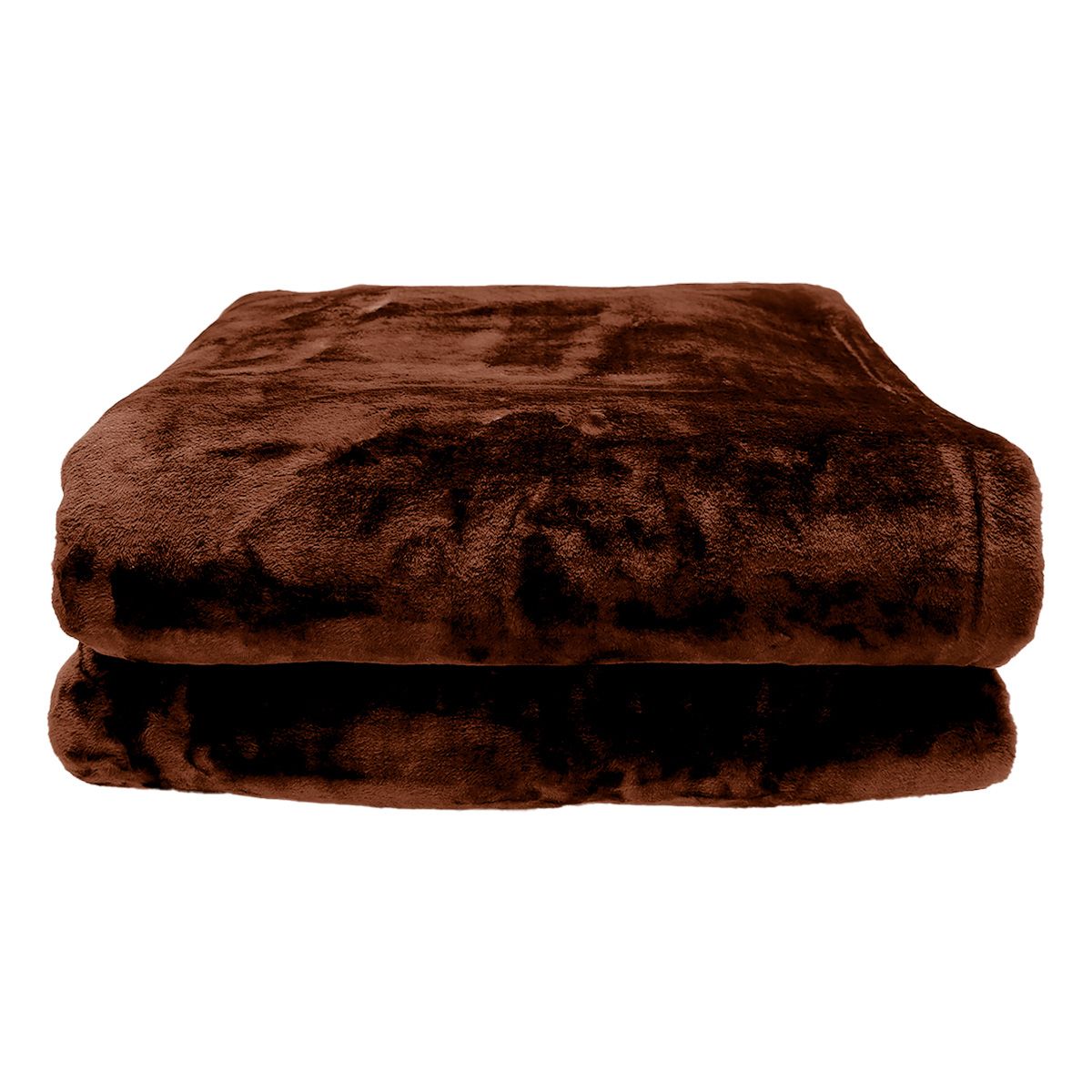 Laura Hill 800-GSM Mink Blanket Gift Boxed Queen Size Double-Sided Soft Plush Bed Faux Throw Rug Chocolate
