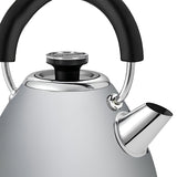 Morphy Richards 1.5L Venture Collection Pyramid Kettle in Steel Grey
