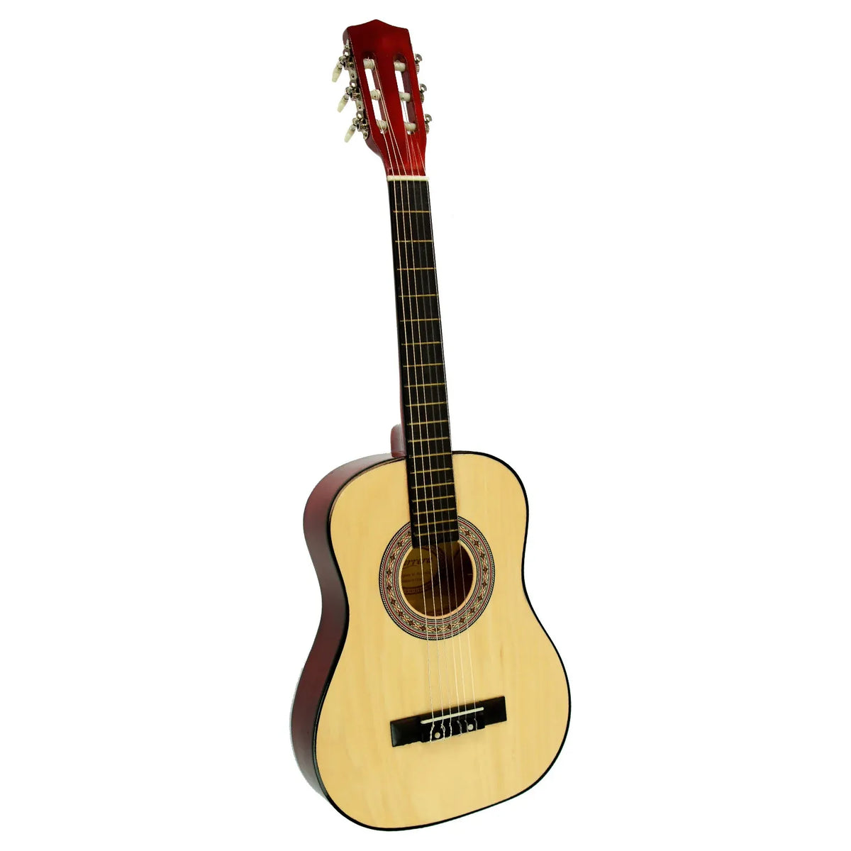Karrera 34in Wooden Acoustic Childrens Guitar - Natural