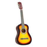 Karrera 34in Wooden Acoustic Childrens Guitar - Sunburst