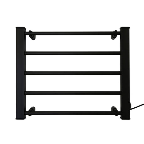 Pronti Heated Towel Rack Electric Bathroom Towel Rails Warmer Ev-90 -black