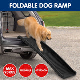 Furtastic Foldable Dog Ramp Non-Slip Portable Pet Steps Ladder for Car SUV High Bed Couch Small Senior Dogs