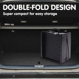 Furtastic 152cm Portable Folding Dog Ramp Non-Slip Pet Car Step Ramp for SUVs Vehicles & Senior Dogs Black