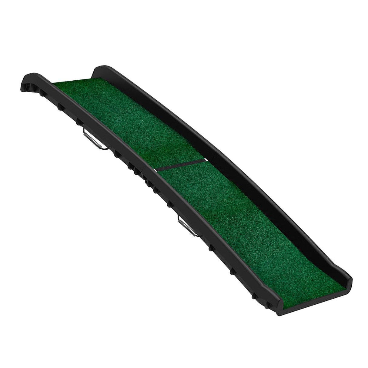 Furtastic Foldable Plastic Dog Ramp with Synthetic Grass