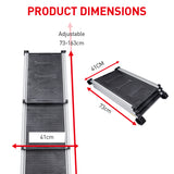 Furtastic Heavy-Duty Aluminium Telescopic Dog Pet Ramp