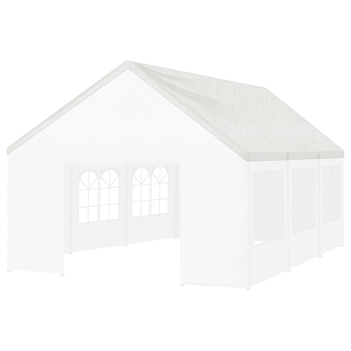 Wallaroo 6x6 White Premium Outdoor Event Marquee Roof Spare Part