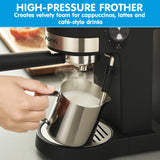Pronti Breakfast Set with 1.25L Coffee Machine, Silver Noir Toaster & Kettle