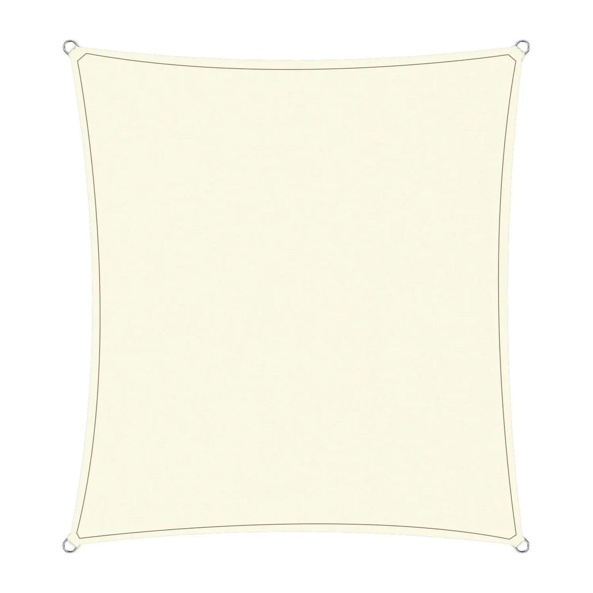 Wallaroo Waterproof Shade sail 4x6 160GSM